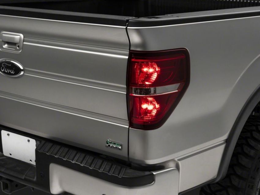 Raxiom T542865 09-14 Ford F-150 Styleside Tail Lights- Chrome Housing - Red/Clear Lens