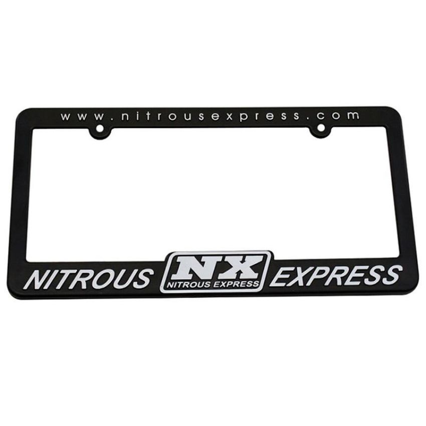 Nitrous Express 16002 NX LICENSE PLATE FRAME
