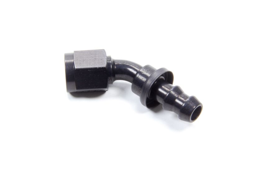 AEROQUIP AERFCL1522 #6 45 Degree Socketless Black