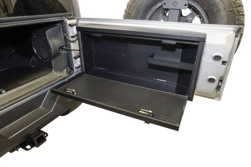 Tuffy Products 359-01-A Tuffy Jeep Wrangler Tailgate Lockbox W/Combo Lock