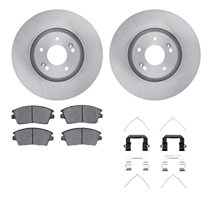 Dynamic Friction 6512-03122 Rotor Kit