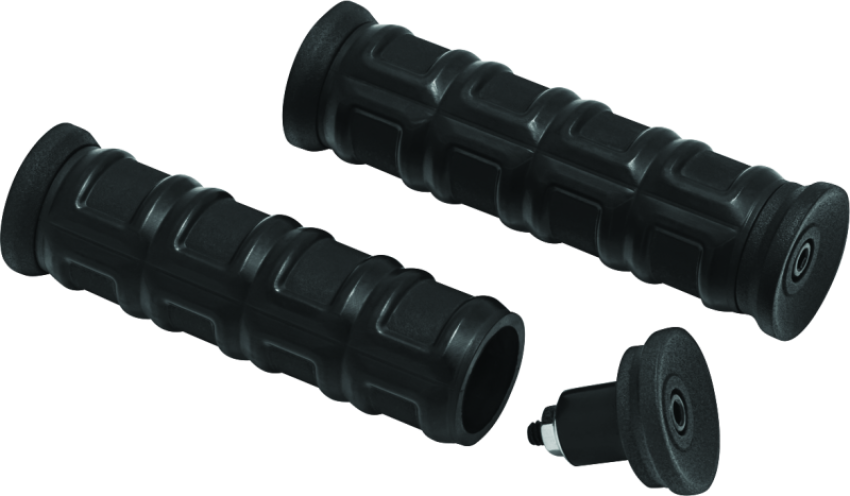 Kuryakyn 6679 Dillinger Grips 7/8in Universal Black
