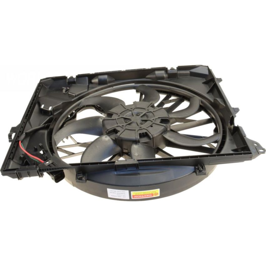 Autopart International Auxiliary Fan Assembly w/ 3 terminal plug 1604326456
