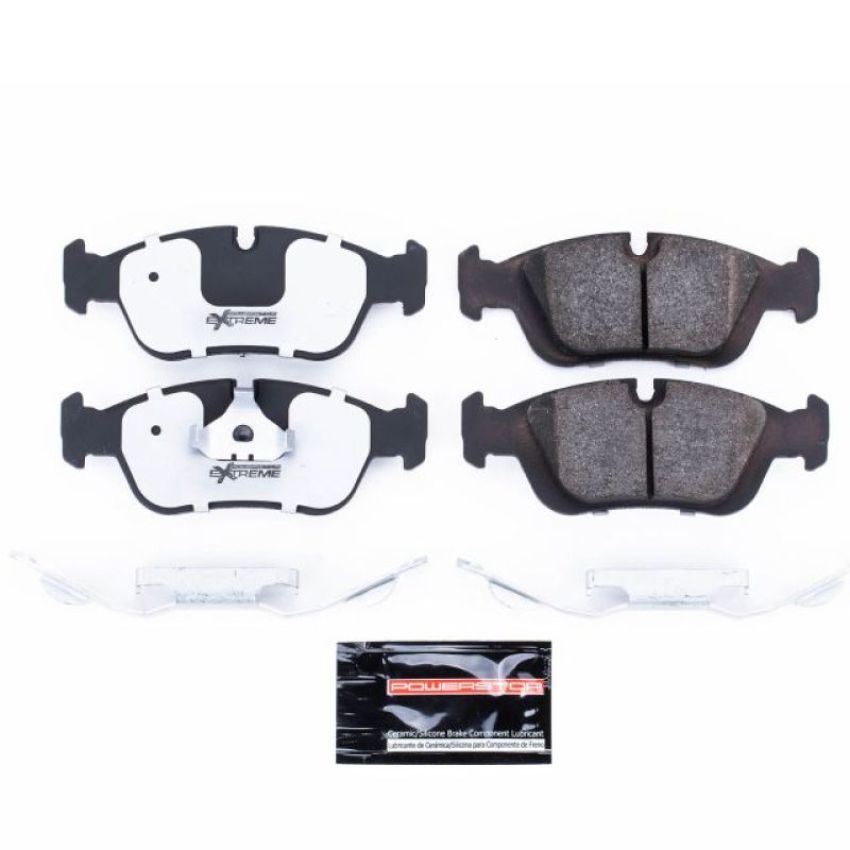 PowerStop Z26-558 PowerStop - Z26 Performance Carbon-Fiber Ceramic Brake Pads with Hardware Kit