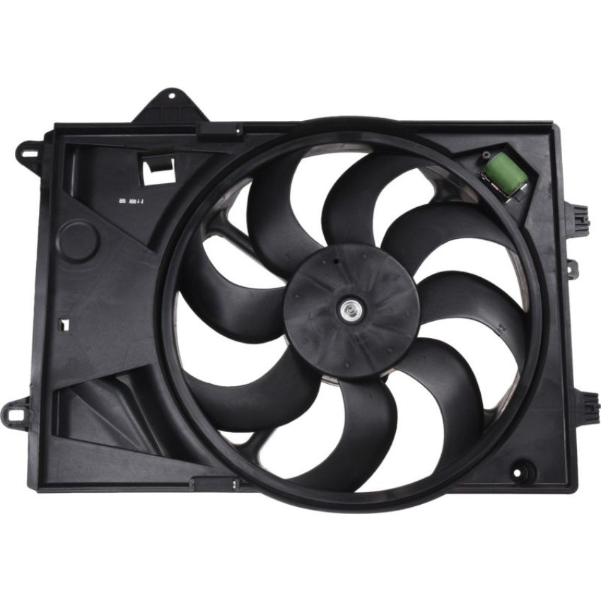 Autopart International Auxiliary Fan Assembly 1604549297