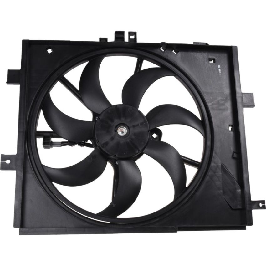 Autopart International Auxiliary Fan Assembly w/ single plug connectr 1604549330