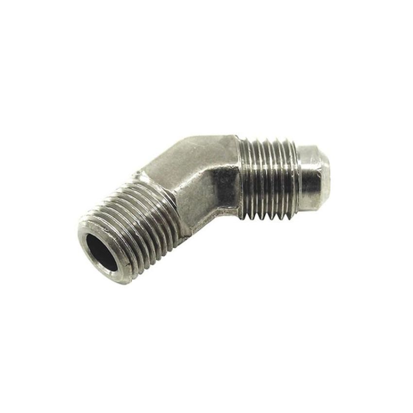 Nitrous Express 16092 4AN MALE X 1/4 NPT, 45 DEG