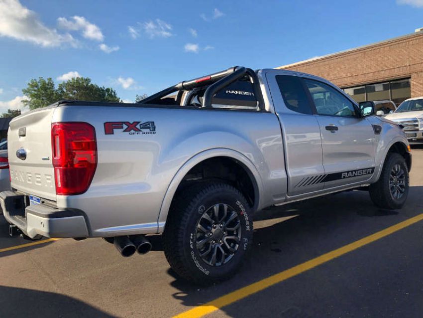 EGR SBAR0112 2019+ Ford Ranger Black Powder Coat S-Series Sports Bar (w/o Side Plates)
