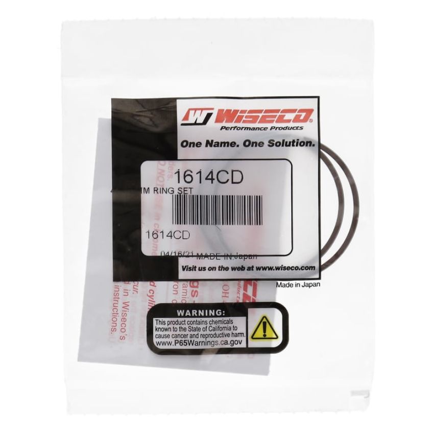 Wiseco 1614CD Wiseco Piston Ring Set, 2 Cycle, 41.00 MM Bore