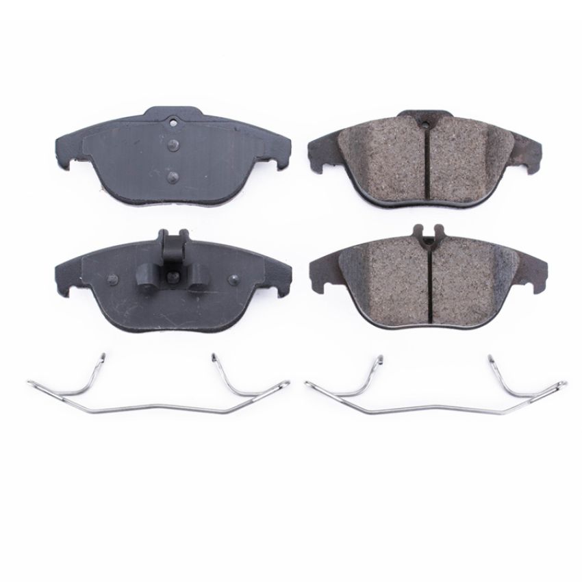 PowerStop 17-1341 PowerStop - Z17 Low-Dust Ceramic Brake Pads with Hardware
