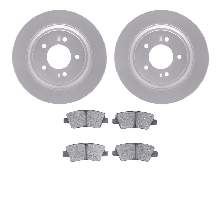 Dynamic Friction 4502-21076 Rotor Kit