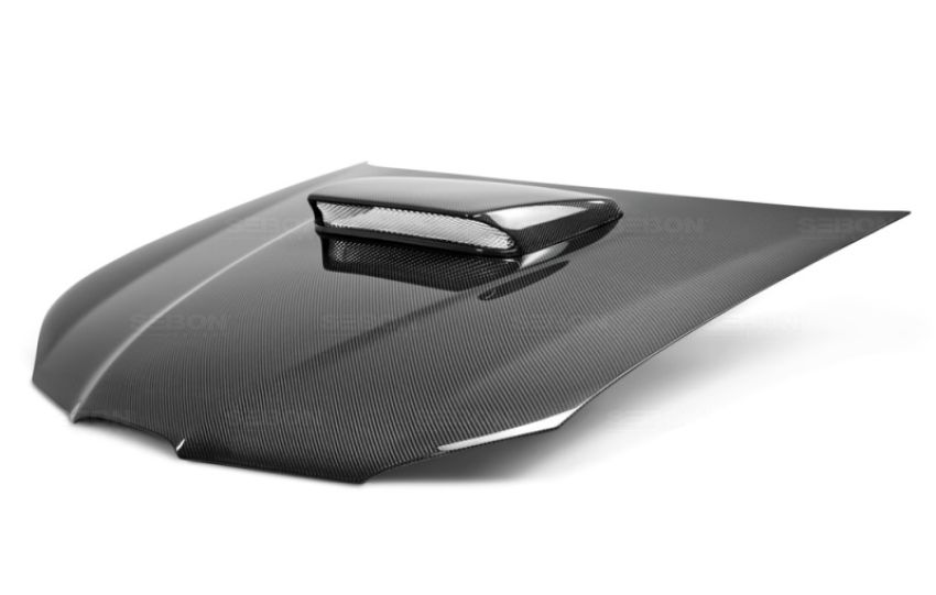 Seibon HD0607SBIMP-OE 06-07 Subaru WRX/STi OEM Carbon Fiber Hood