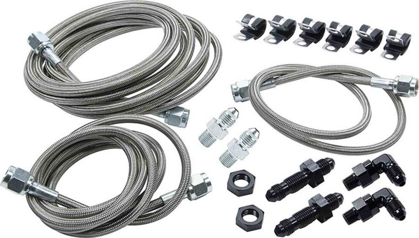 ALLSTAR PERFORMANCE ALL42062 Front End Brake Line Kit LM Aftermarket Calipers