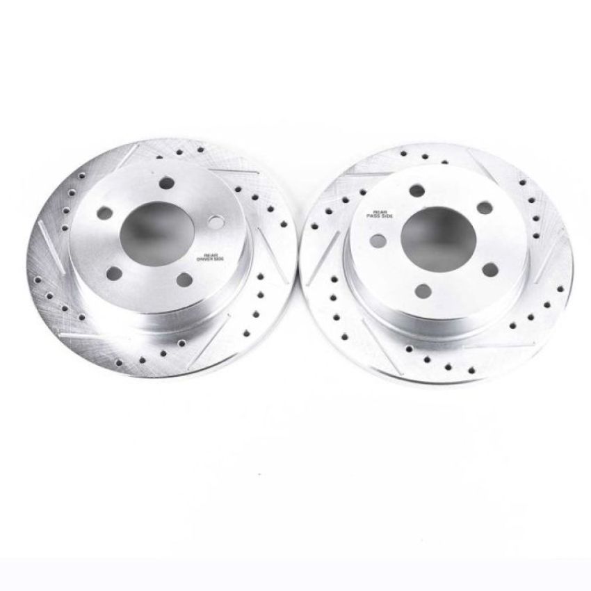 PowerStop AR8142XPR PowerStop Evolution Performance Drilled, Slotted & Plated Brake Rotor Pair