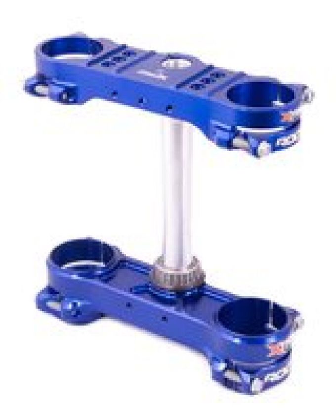 XTrig 501350501101 14-19 Husqvarna FC 250/450/ TC 125/250 ROCS Tech Triple Clamp 22 mm. Offset M12 - Blue