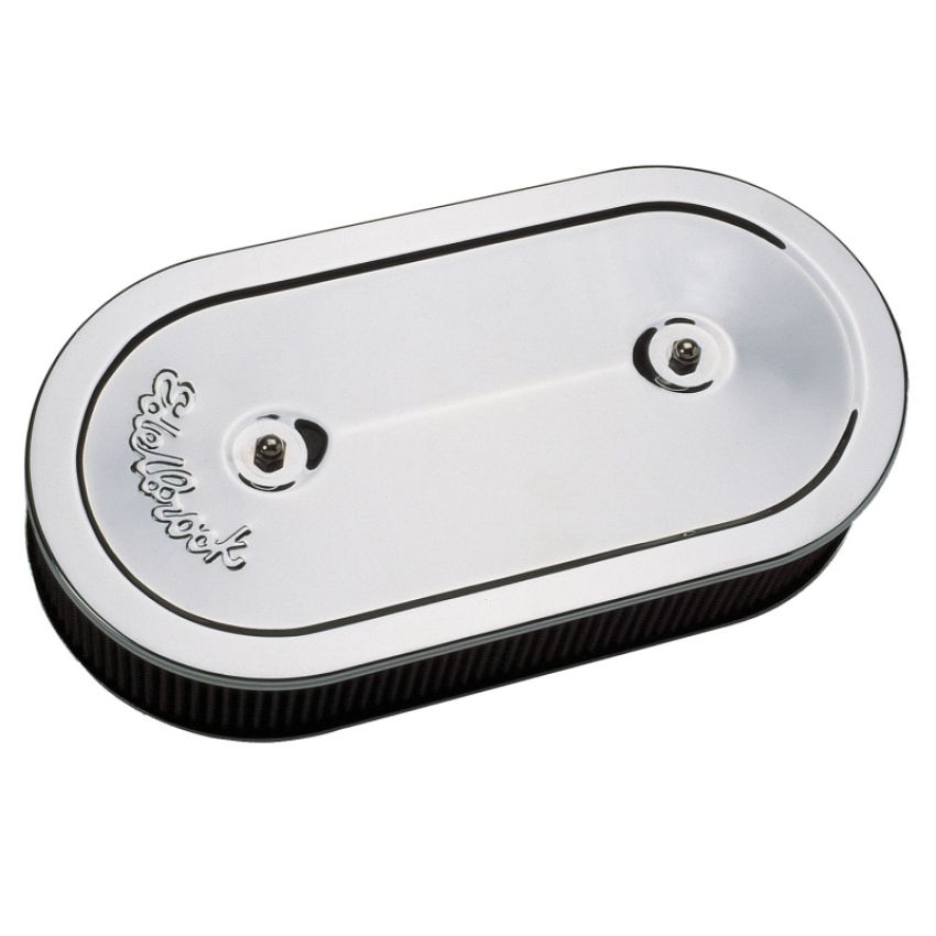 EDELBROCK EDE1235 Oval Air Cleaner for Dual Quads