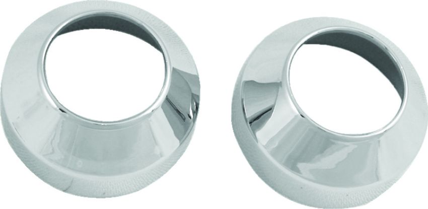 Bikers Choice 493150 84-17 41MM Wide Glide Chrome Fork Boot Covers Pr