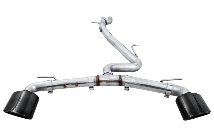 AWE Tuning 3020-33062 18-19 Audi TT RS 8S/RK3 2.5L Turbo Track Edition Exhaust - Diamond Black RS-Style Tips