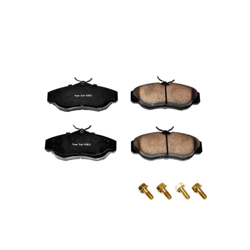 PowerStop 17-676 PowerStop - Z17 Low-Dust Ceramic Brake Pads with Hardware