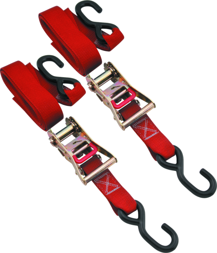 BikeMaster 100519 Tiedown 1-1/2 Ratchet - Red