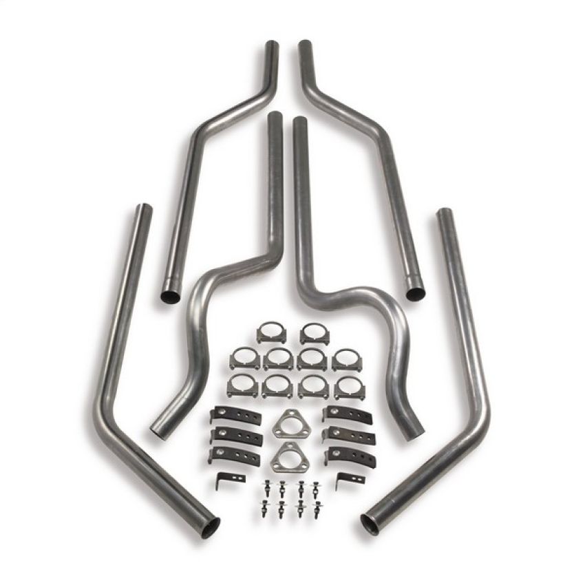 Hooker 16523HKR Dual Competition Header Back Exhaust System Kit