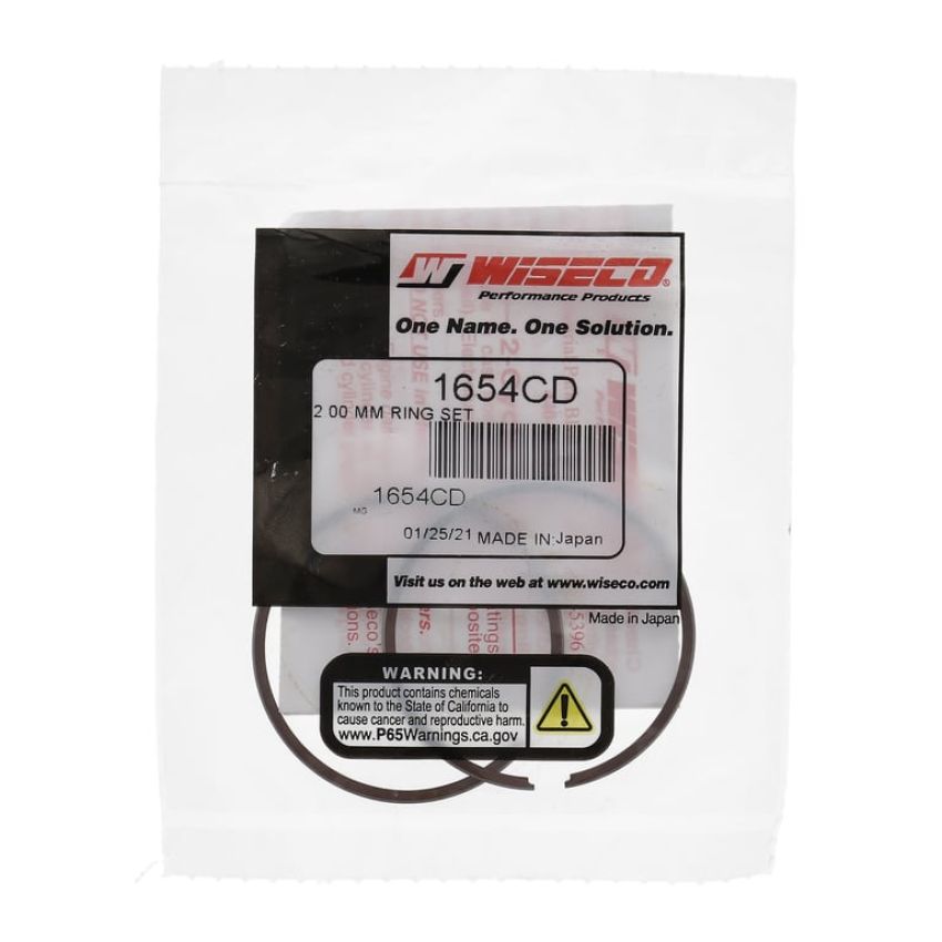 Wiseco 1654CD Wiseco Piston Ring Set, 2 Cycle, 42.00 MM Bore