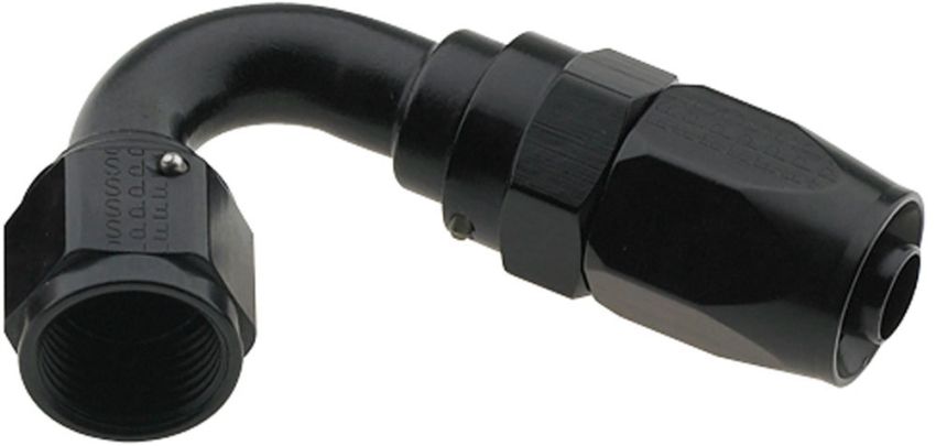 FRAGOLA FRG231208-BL Hose Fitting #8 120 Deg Pro-Flow Black