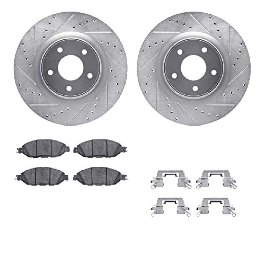 Dynamic Friction 7512-67125 Rotor Kit