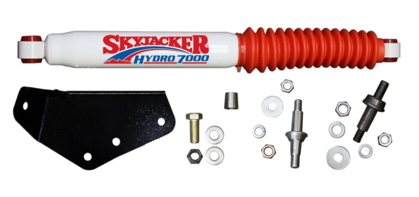 Skyjacker 7156 SNGL STAB KT WHITE W/RED BO