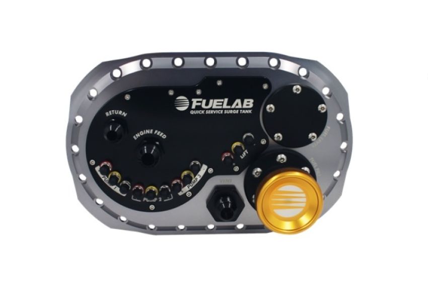 Fuelab 62810-0 Quick Service Surge Tank 2.0 w/No Lift Pump & No Surge Pump - Titanium