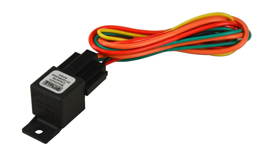 Derale 16763 40/60 Amp Single Relay Quick Change Wire Harness Kit