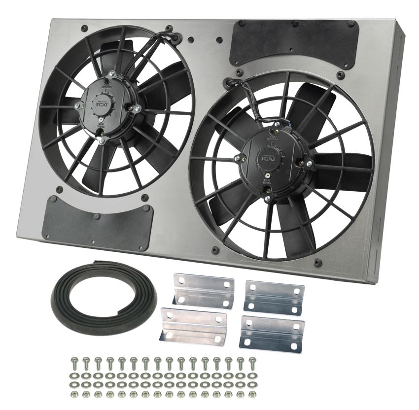 Derale 16831 Powerpack - High Output Dual 11