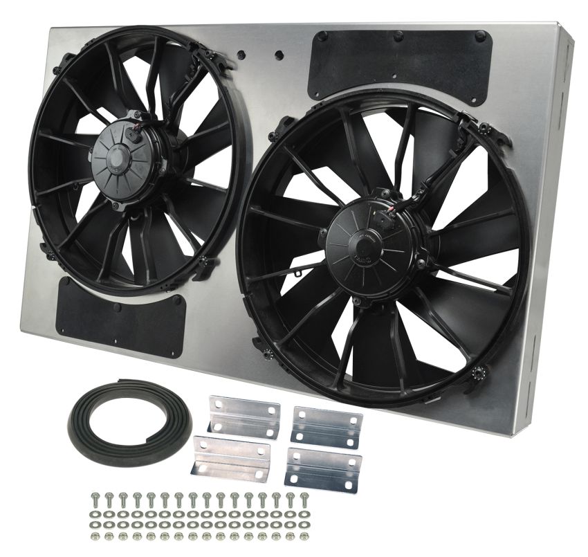 Derale 16836 Powerpack - High Output Dual 12