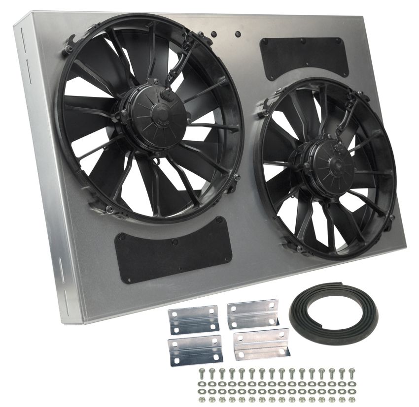 Derale 16837 Powerpack - High Output Dual 12