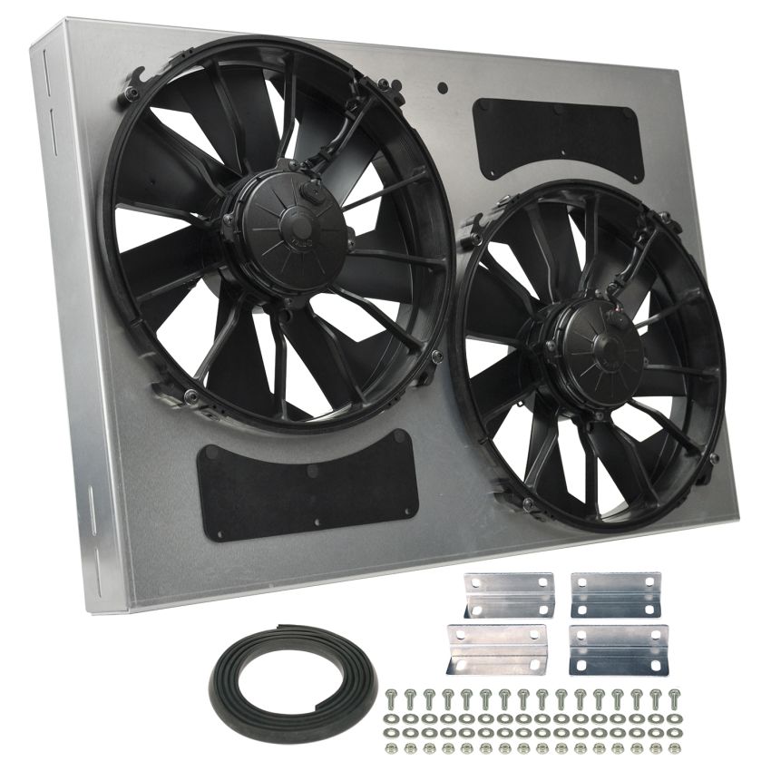 Derale 16842 Powerpack - High Output Dual 12