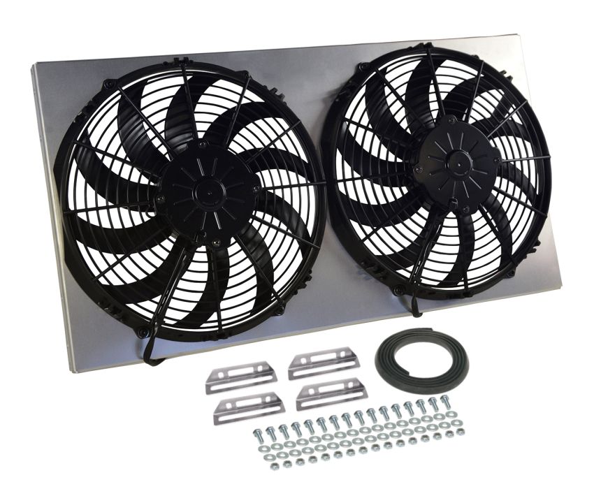 Derale 16850 Powerpack - High Output Dual 12