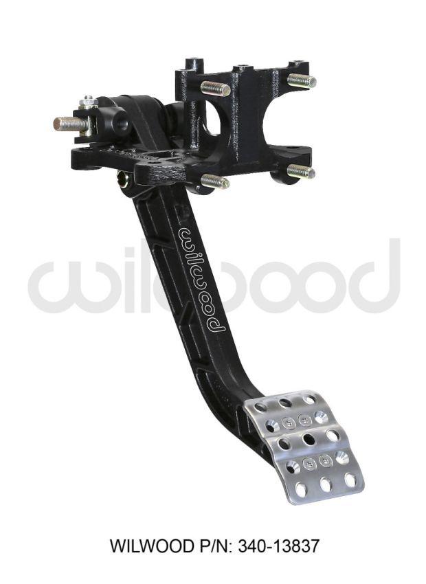 Wilwood 340-13837 Adjustable Brake Pedal - Rev. Swing Mount - 5.1:1