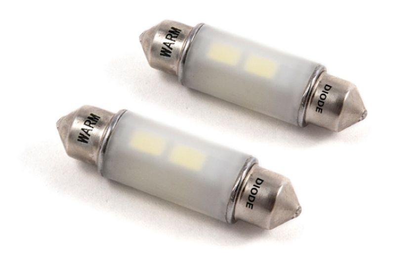 Diode Dynamics DD0353P 39mm HP6 LED Warm - White (Pair)