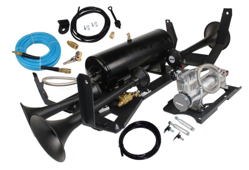 Kleinn Air Horns GM1500-734 Kleinn 07-13 Chevrolet Silverado/ Sierra Onboard Air System w/ Model 730 Horns