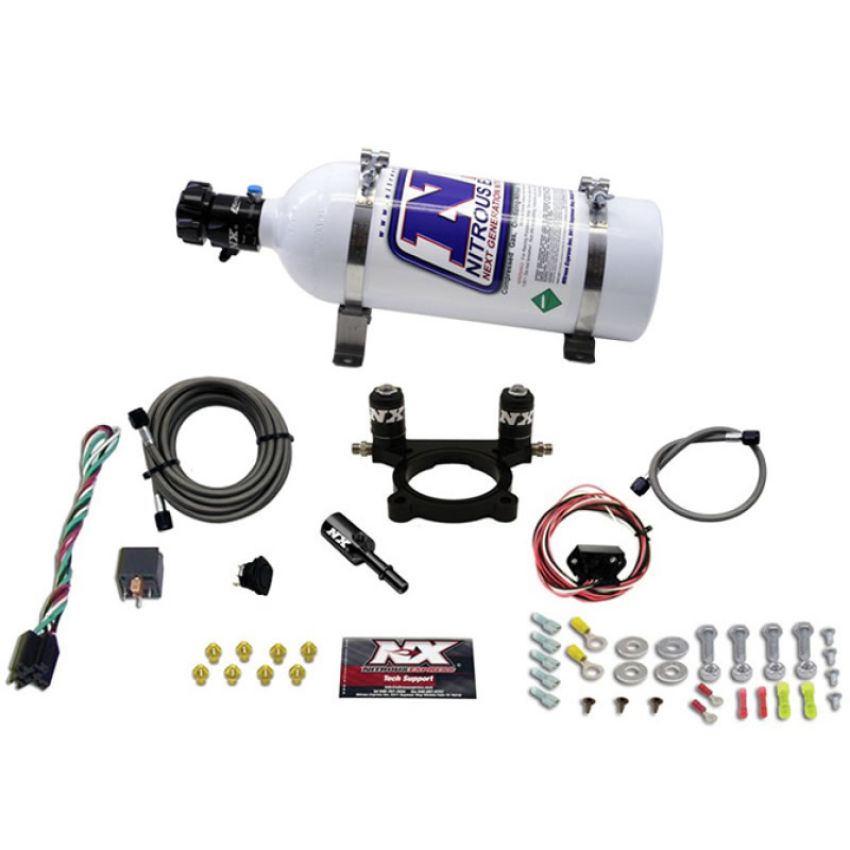 Nitrous Express 20960-05 SCION FRS / SUBARU BRZ PLATE SYSTEM (35-100HP) WITH 5LB BOTTLE