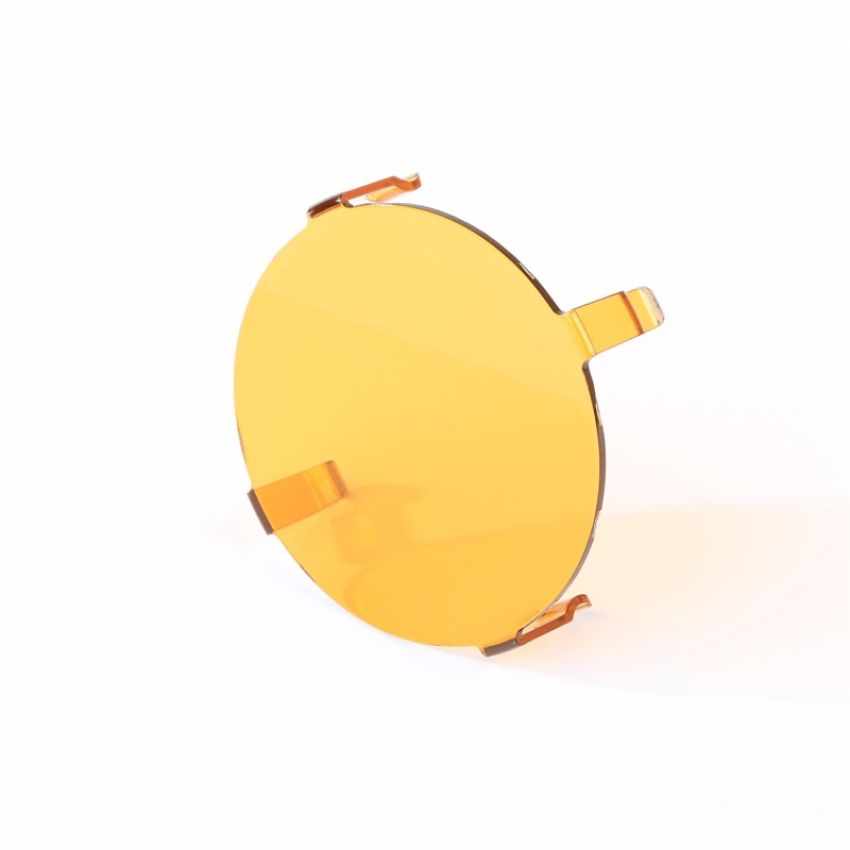 Rugged Ridge 15210.68 3.5in LED Light Cover Round Amber