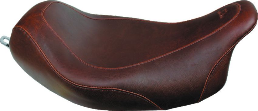 Mustang Motorcycle 76720 Mustang 08-21 Harley Electra Glide Std,Rd Glide,Rd King,Str Glide Tripper Solo Seat - Brown