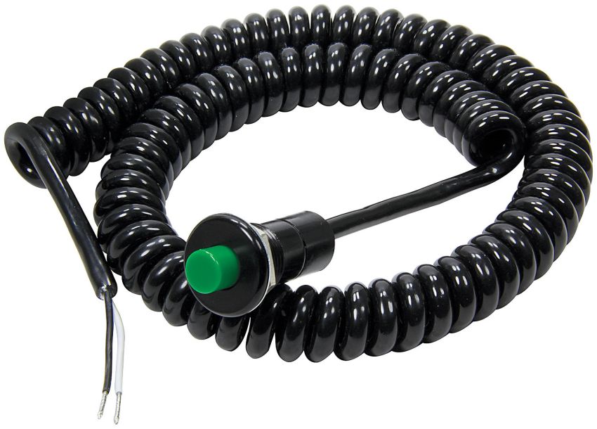 ALLSTAR PERFORMANCE ALL80180 Remote Button w/Cord Sm Green Button