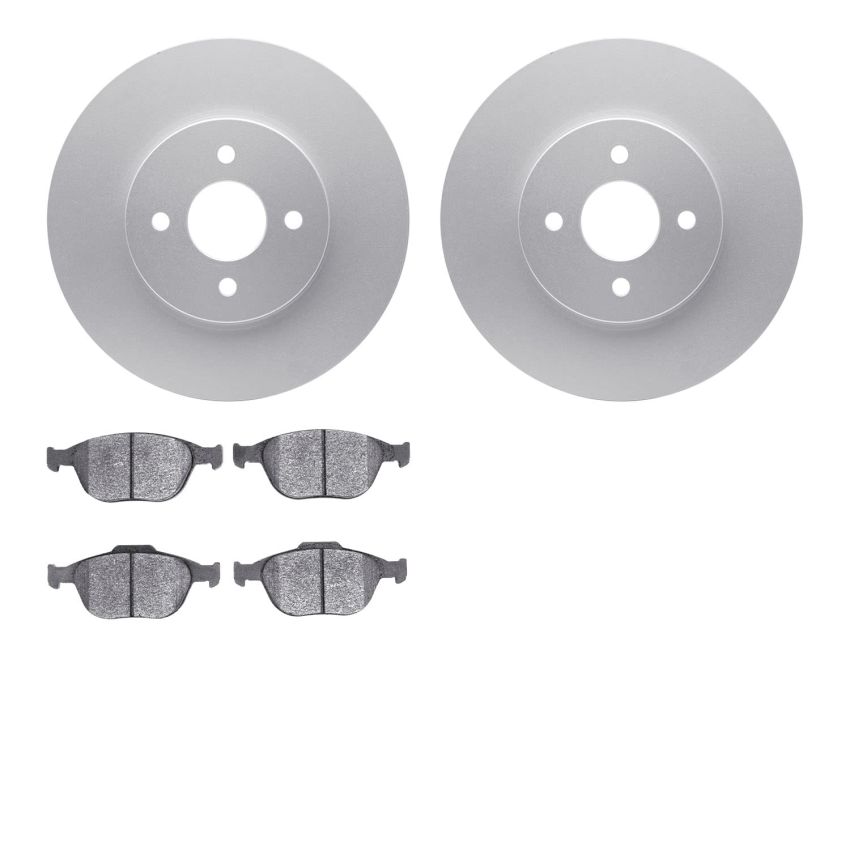 Dynamic Friction 4502-54235 Rotor Kit