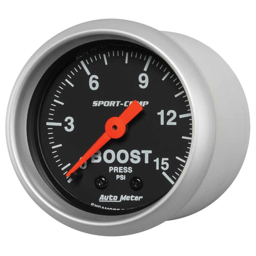 AutoMeter 3302 GAUGE, BOOST, 2 1/16