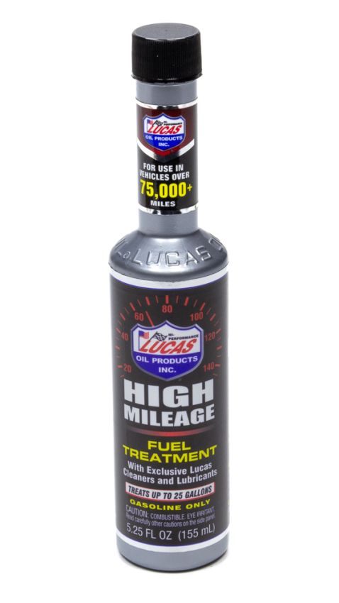 LUCAS OIL LUC10977 High Mileage Fuel Treat ment 5.25 Oz.