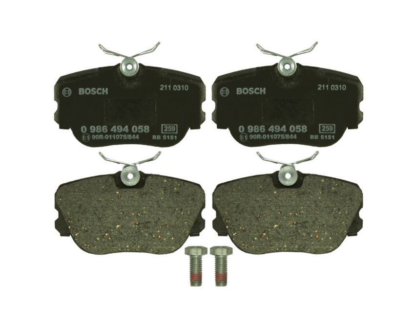 Bosch 0986494058 Bosch EuroLine Brake Pads