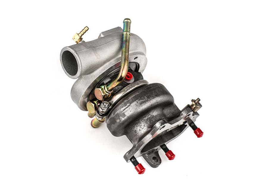 Forced Performance 2025151-0502010 Subaru STi Black Turbo 84mm Black Housing 18PSI TiAL MVI WG w/Oil Line (D/S Only)