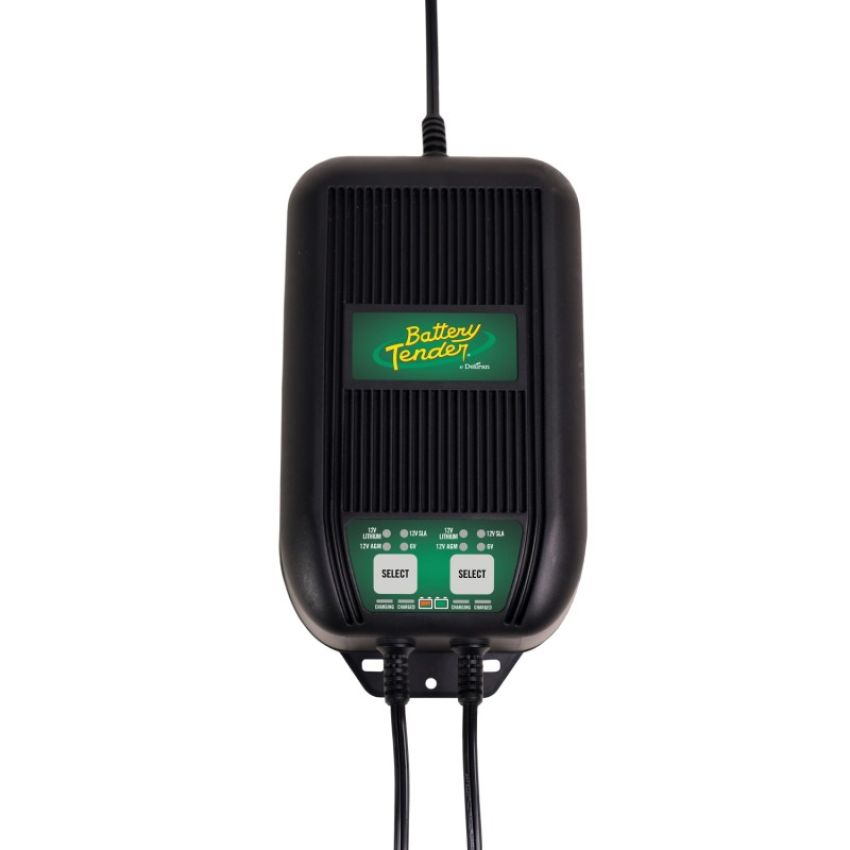 Battery Tender 022-1002-DL-WH 2 Bank 6A On-Board Marine Battery Charger