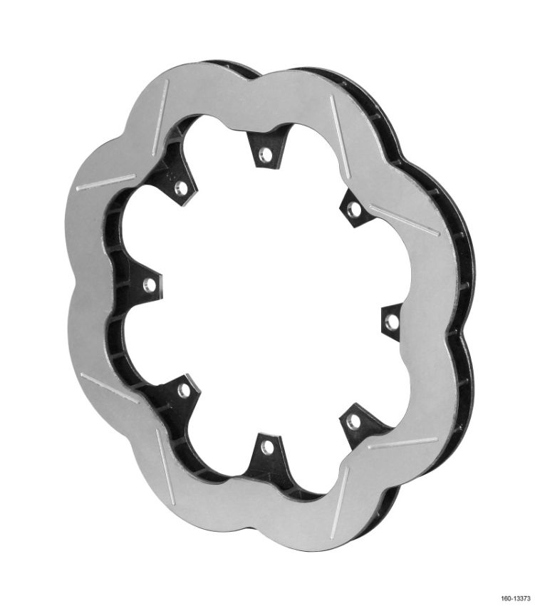 Wilwood 160-13373 Rotor-Stainless Scalloped 11.75 x .810 - 8 on 7.00in